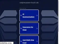 Sites similar to ostpreussen-buch.de
