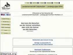 Sites similar to ostpreussen-nrw.de