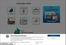 Sites similar to ostpreussen.de