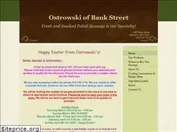 Sites similar to ostrowskiofbankstreetsausage.com
