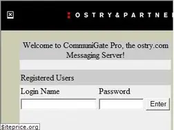 Sites similar to ostry.com