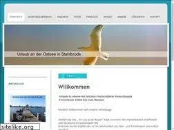 Sites similar to ostsee-ferienhaus-stahlbrode.de