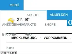 Sites similar to ostsee-zeitung.de
