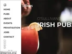 Sites similar to osullivans-pubs.com