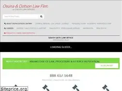Sites similar to osunadotsonlaw.com