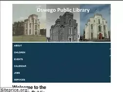 Sites similar to oswegopubliclibrary.org