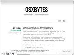 Sites similar to osxbytes.wordpress.com