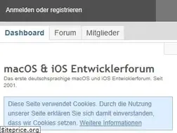 Sites similar to osxentwicklerforum.de