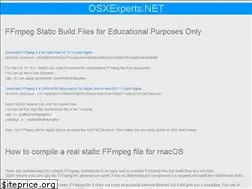 Sites similar to osxexperts.net