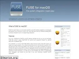 Sites similar to osxfuse.github.io