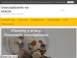 Sites similar to oszczedzanienaetacie.pl