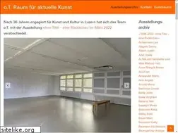 Sites similar to ot-raumfueraktuellekunst.ch