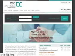 Sites similar to otcexpress.co.za