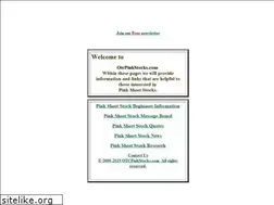 Sites similar to otcpinkstocks.com
