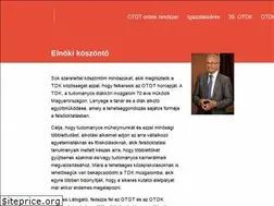 Sites similar to otdt.hu