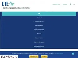 Sites similar to ote-cr.cz