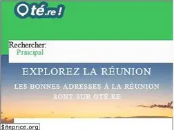 Sites similar to ote.re