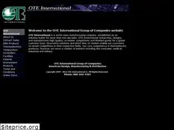 Sites similar to oteinternational.com