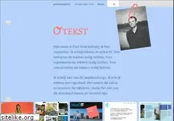 Sites similar to otekst.nl