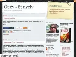 Sites similar to otevotnyelv.blog.hu