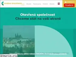 Sites similar to otevrenaspolecnost.cz