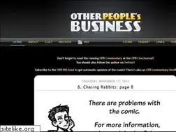 Sites similar to otherpeoplesbusiness.net