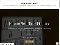 Sites similar to othertimemachines.com