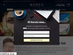 Sites similar to oticaskohls.com.br