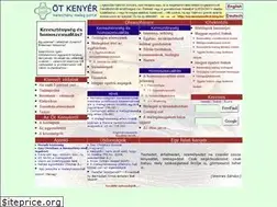 Sites similar to otkenyer.hu