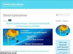 Sites similar to otletekepitkezoknek.hu