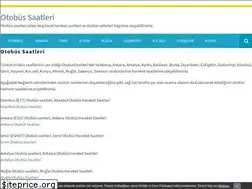 Sites similar to otobussaatleri.net