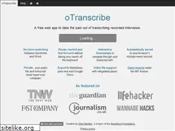 Sites similar to otranscribe.com