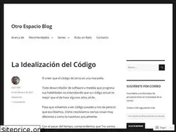 Sites similar to otroespacioblog.wordpress.com