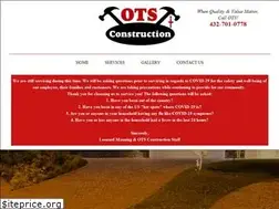 Sites similar to otsconstruction.com