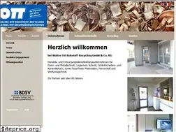 Sites similar to ott-recycling.de