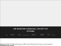 Sites similar to ottawachurchillsociety.com