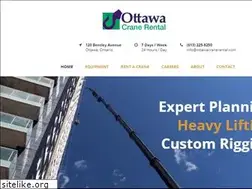 Sites similar to ottawacranerental.com