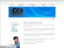 Sites similar to ottawacustomsigns.com