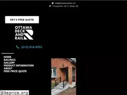 Sites similar to ottawadeckandrail.com