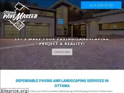 Sites similar to ottawapavemasters.com