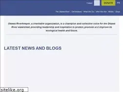 Sites similar to ottawariverkeeper.ca