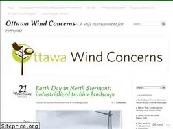 Sites similar to ottawawindconcerns.com