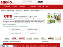Sites similar to otto-gutscheine.amexio.de