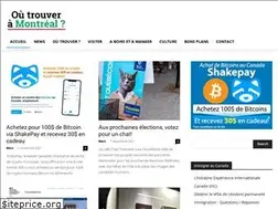 Sites similar to ou-trouver-a-montreal.ca