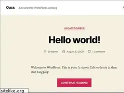 Sites similar to oucs.de