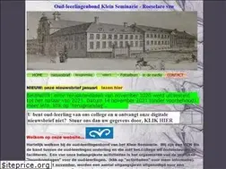 Sites similar to oudleerlingenksr.be