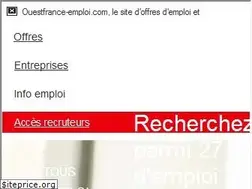 Sites similar to ouestfrance-emploi.com