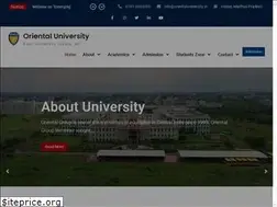Sites similar to oui.edu.in