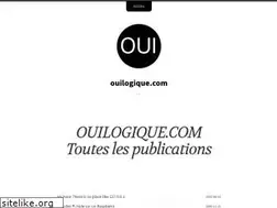 Sites similar to ouilogique.com