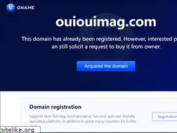Sites similar to ouiouimag.com